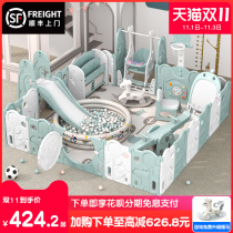 Baby indoor game fence children home floor folding fence baby crawler fence toddler fence