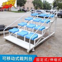 Time table track and field field mobile terminal referee platform 8 referee platform runway stand Recording Platform