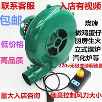 Diesel stove blower barbecue household 220V electric high-power egg small hair dryer centrifugal fan