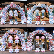 Store opening Balloon arch bracket Wedding birthday event scene layout Door atmosphere decoration Balloon column