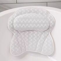 Bath headrest non-slip mat bath supplies cushion back cushion Bath headrest bathing headrest massage pillow bath pillow