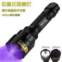 Woods lamp shining cat Moss pet cat urine fungus purple ultraviolet coin collection identification fluorescence detection UV lamp