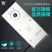 Floor spring glass door accessories NH655 ultra-thin load-bearing 100KG German crown with frameless door shaft