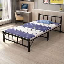 Folding sheets People use adult escort office nap simple rental double portable wooden iron lunch break bed