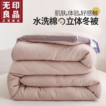 MUJI single quilt Winter quilt thickened quilt core Spring and autumn quilt air conditioning quilt four seasons universal quilt Student dormitory