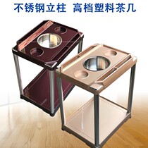 Lingwei Teahouse thickened special next room small mahjong machine coffee table special mahjong table corner a few side board chess tea