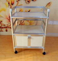 Lingwei tool cabinet medical cupping wheel with door physiotherapy with beauty frame haircut standard cart with nail art pattern