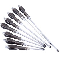 Can be struck through the heart knife super hard industrial grade through the heart screwdriver flat mouth plum word cross with magnetic lifting