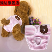 Female dog physiological pants Female dog teddy bear legal fight menstrual holidays anti-scratch contraceptive safety aunt underwear