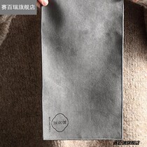 Japanese cotton and linen absorbent tea towel tea ceremony gray tablecloth simple wind Joker tea pad tea towel cloth absorbent high-grade