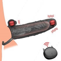 Penis Ring Sleeve Cock Ring Male Vibrating Sex Toys for Men