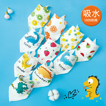 Baby Triangle Towel Pure Cotton Baby Saliva Towel Newborn Child Girly Purse Boy Girl Autumn Winter Big round mouth