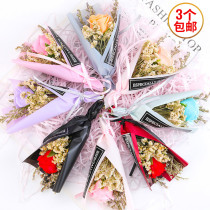 Gypsophila Crystal Grass dry flower Mini small bouquet gift box decoration wedding with hand gift shooting props furniture ornaments