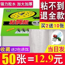 Sticky fly paper household super sticky fly hanging post sticky mosquito catching house fly artifact sticky rope board strong soil