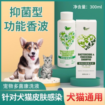  Pet multi-bacterial kang lotion medicine bath Cat shower gel acaricide and sterilization Cat moss dog ringworm skin disease Yimeishu shampoo