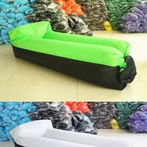 Lazy music festival inflatable sofa net red Air bed Air cushion Outdoor portable recliner Single double folding bed pillow