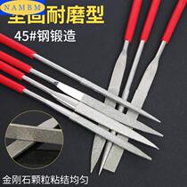 Grinding strip dental molar knife tool file manual grinding file frosted flat file