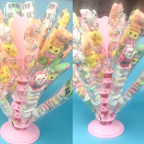 Lollipop display rack sugar gourd cotton candy lollipop display rack candy plastic stall candy festival exhibition