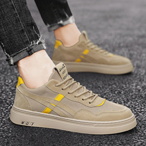 Leading Hongxing Elk 2021 new autumn thin canvas mens shoes mens cloth shoes flat board shoes sports trendy shoes