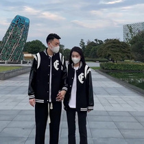 Spring and autumn spirit guy jacket jacket jacket men and women trend card ins baseball rugby hot Street couple jacket