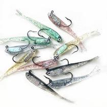 Little grey bait bait bait bait bait 7 cm long hook without hook simulation soft bait freshwater pass
