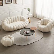 Nordic light luxury single sofa chair small and medium-sized apartment living room balcony creative designer Net Red Alien lazy sofa sofa