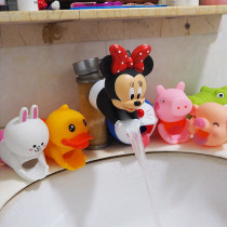 Tap Extension Extension Water Nozzle Universal Cartoon Cute Children Handwashing Silicone Gel Water Outlet Toilet Splash