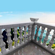 Roman column mold European Villa fence balcony guardrail vase railing column handrail cast-in-place cement column