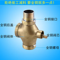 Self-closing flushing valve Pool press hand press squatting urinal stool flushing squatting urinal delay toilet switch valve