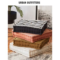 Canvas woven pillow Urban Outfitters tufted large Square Soft knitted cushion pillow