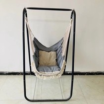 Hammock bracket basket chair indoor swing sitting and lying dual-purpose hanging chair dormitory dormitory dormitory students cute outdoor light
