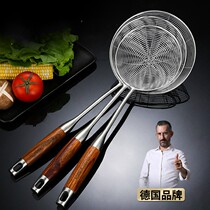 304 stainless steel colander home kitchen frying spoon large noodle spoon filter mesh scoop