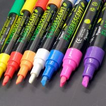 Beautiful highlighter water soluble chalk liquid light board pen children stationery white water chalk gel pen color pen