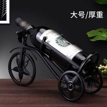 Red wine bracket retro creative wine rack ornaments wine cabinet decorations display rack wine rack household wine rack