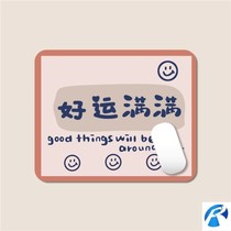 Mouse pad soft cute cure cute creative cute small mini table mat pink cartoon girl ins wind