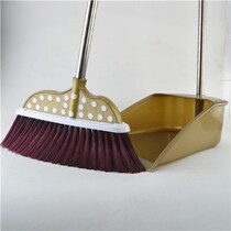 Thickened stainless steel broom dustpan combination set Soft brush dustpan Broom broom broom broom broom broom broom broom broom broom broom broom broom