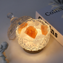 Fire-free aroma Incense Stone Crystal home bedroom girl room durable essential oil night light decoration gift