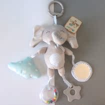 Baby car pendant utility vehicle pendant rattle bed hanging doll baby sitting comforting toy car car