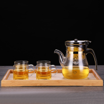 Dragon Performance Glass Liner Flutter Cup Removable Wash Home Tea Maker Tea Leaf Filter Flung Tea Machine High Temperature Resistant Black Tea Cup