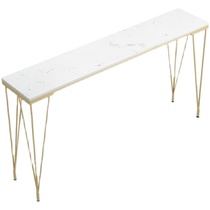 Nordic simply high-foot table marble bar table and chair combined milk tea shop by wall bar bar long tables