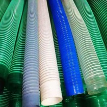Strengthen PVC telescopic ventilation vacuum hose Flame retardant corrosion-resistant corrosion-resistant exhaust pipe Industrial vacuum wear-resistant pipe