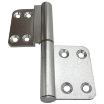 Space aluminum old-fashioned flush-free flat unloading aluminum alloy bathroom door hinge hinge bathroom toilet aluminum hinge loose leaf