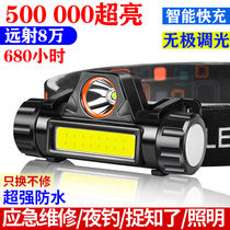 LED work light Auto Repair Light super bright strong light industrial lighting with strong magnet rechargeable flashlight headlight