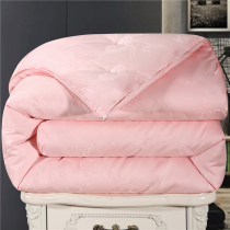 Silk quilt 100% mulberry silk primary and secondary quilts by spring autumn quilt with thickened winter quilt by core full cotton double air conditioning