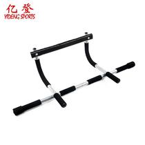 Horizontal bar fitness pull-up indoor appliance home door equipment wall sports training non-perforated parallel bar door frame