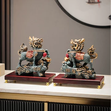 麒麟摆件一对招财-麒麟摆件一对招财促销价格、麒麟摆件一对招财