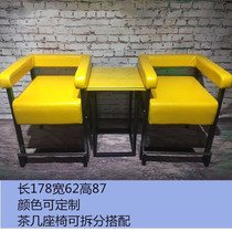 Flannel new ball watching chair billiard table factory billiard hall linen room double leisure high-end table and chair