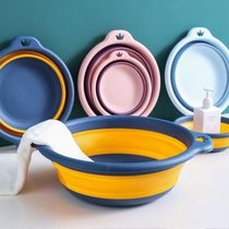 (nursing 20) Foldable washbasin dorm room with student baby wash face small number portable travel compression water basin