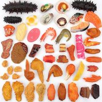 Simulated braised meat model chicken leg chicken wing shrimp meat food ornaments childrens puzzle play teaching aids shooting props