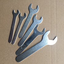 Wrench opening single head galvanized stamping multifunctional wrench A3 hardware mini steel dart household iron pull